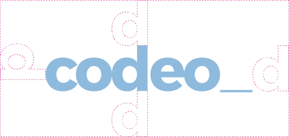 Wordmark clear space guide